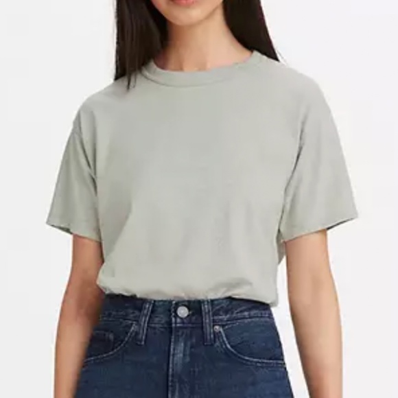 Levi’s® WellThread® Perfect Tee Vintage Sage XL - Picture 1 of 4